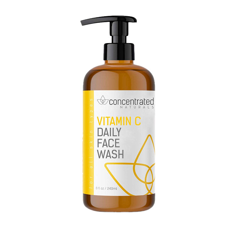 Vitamin C Face Wash Daily Cleanser w/Marine & Plant Extracts